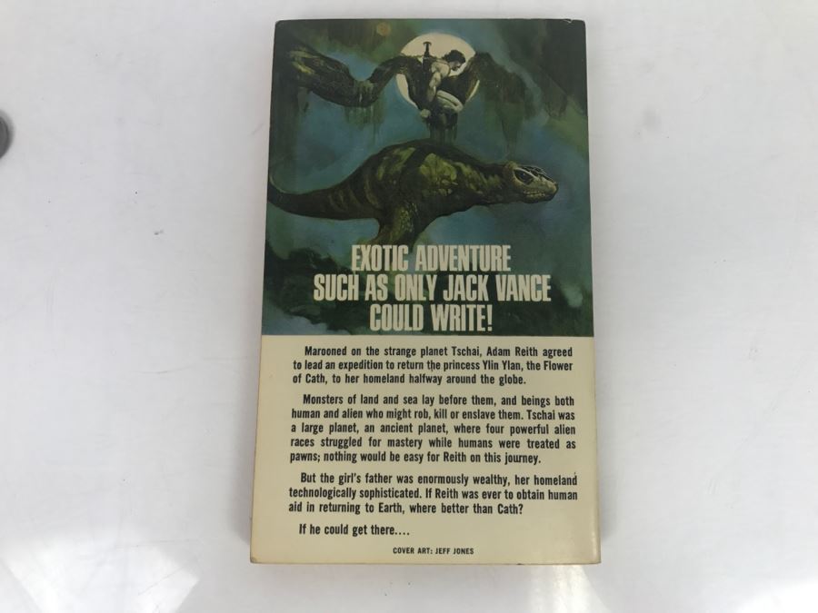 Signed Set Of (4) Paperback Books By Jack Vance [Photo 11]
