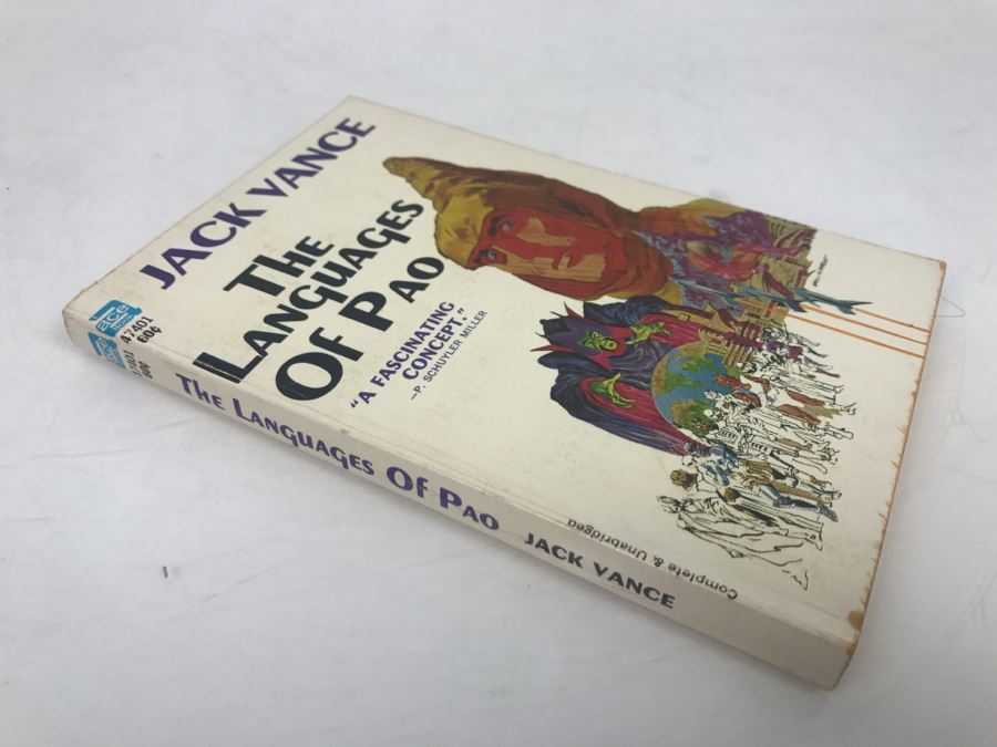  Signed Set Of (4) Paperback Books By Jack Vance [Photo 26]
