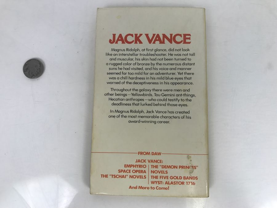  Signed Set Of (4) Paperback Books By Jack Vance [Photo 5]