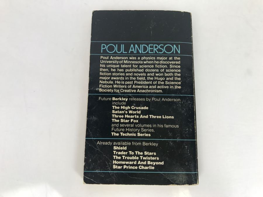 Signed Set Of (3) Paperback Books By Poul Anderson [Photo 5]
