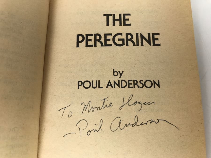 Signed Set Of (3) Paperback Books By Poul Anderson [Photo 20]