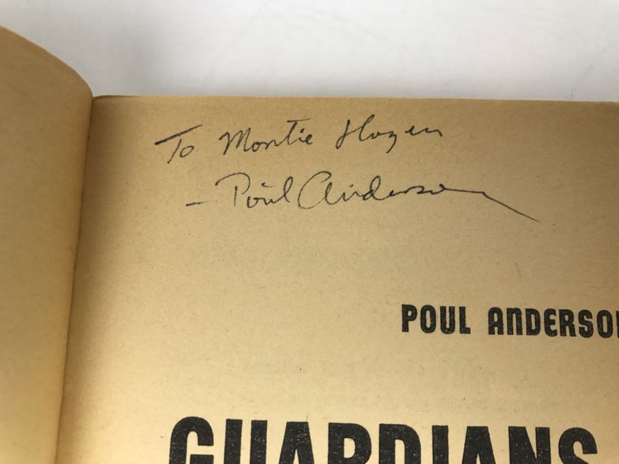 Signed Set Of (3) Paperback Books By Poul Anderson [Photo 7]