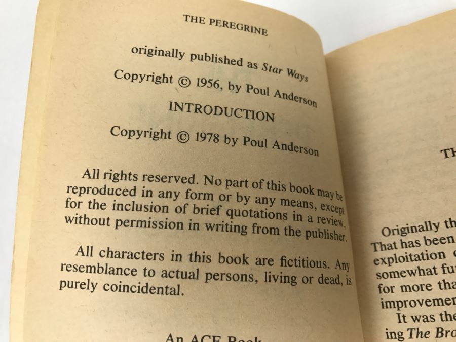 Signed Set Of (3) Paperback Books By Poul Anderson [Photo 22]