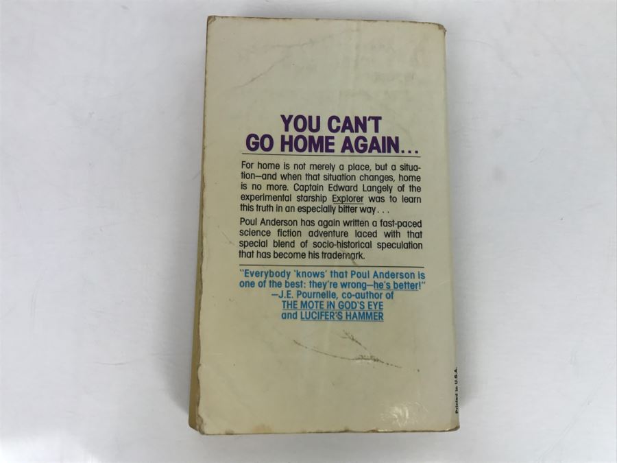 Signed Set Of (4) Paperback Books By Poul Anderson [Photo 17]