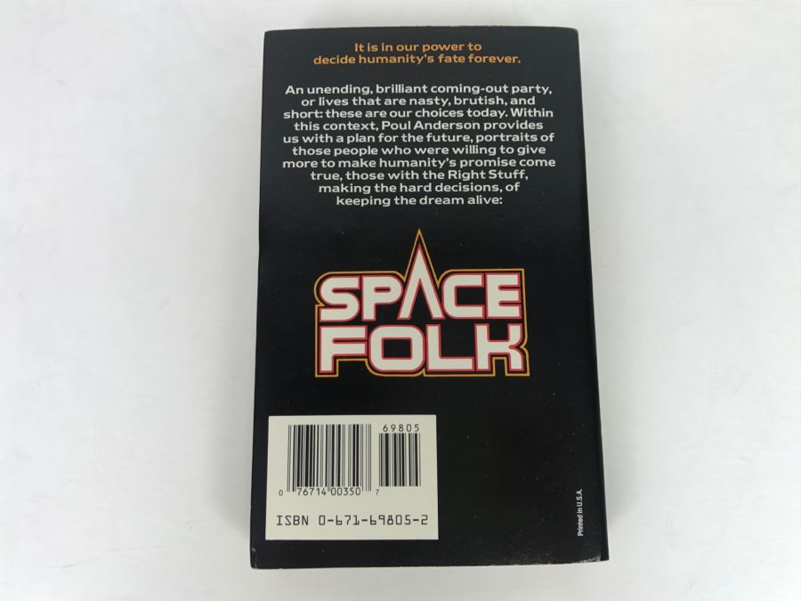 Signed Set Of (4) Paperback Books By Poul Anderson [Photo 23]