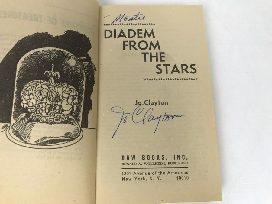 Signed Set Of (3) Paperback Books By Jo Clayton [Photo 13]