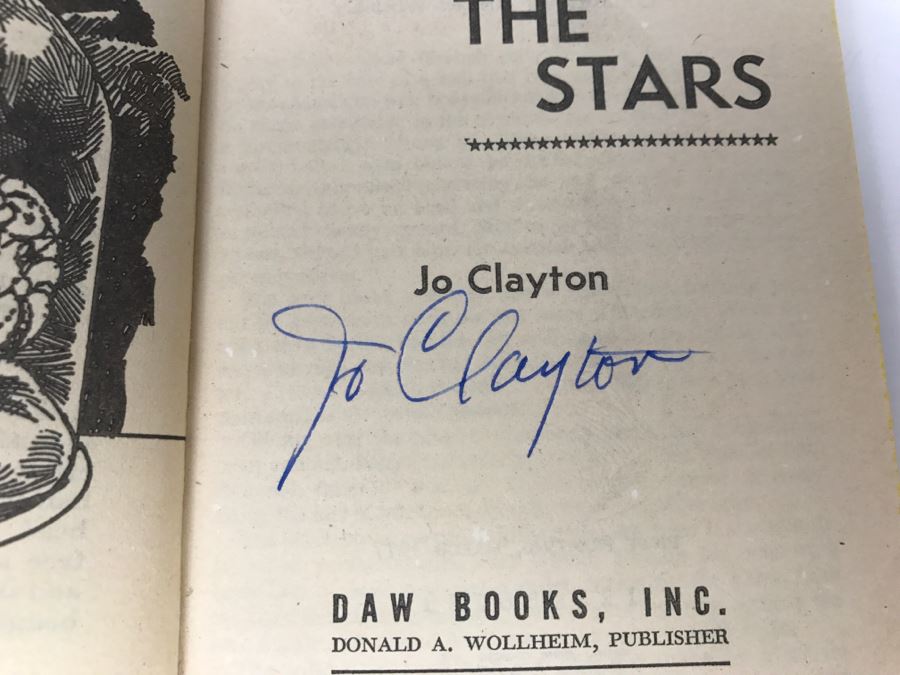 Signed Set Of (3) Paperback Books By Jo Clayton [Photo 14]
