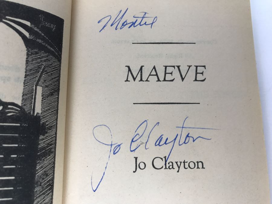 Signed Set Of (2) Paperback Books By Jo Clayton [Photo 13]