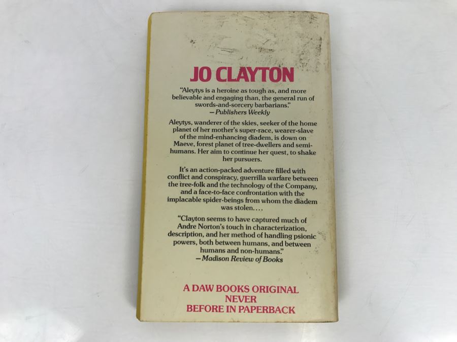 Signed Set Of (2) Paperback Books By Jo Clayton [Photo 11]