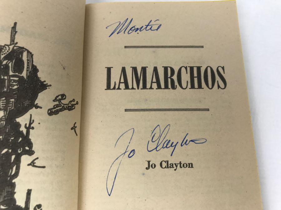 Signed Set Of (2) Paperback Books By Jo Clayton [Photo 7]