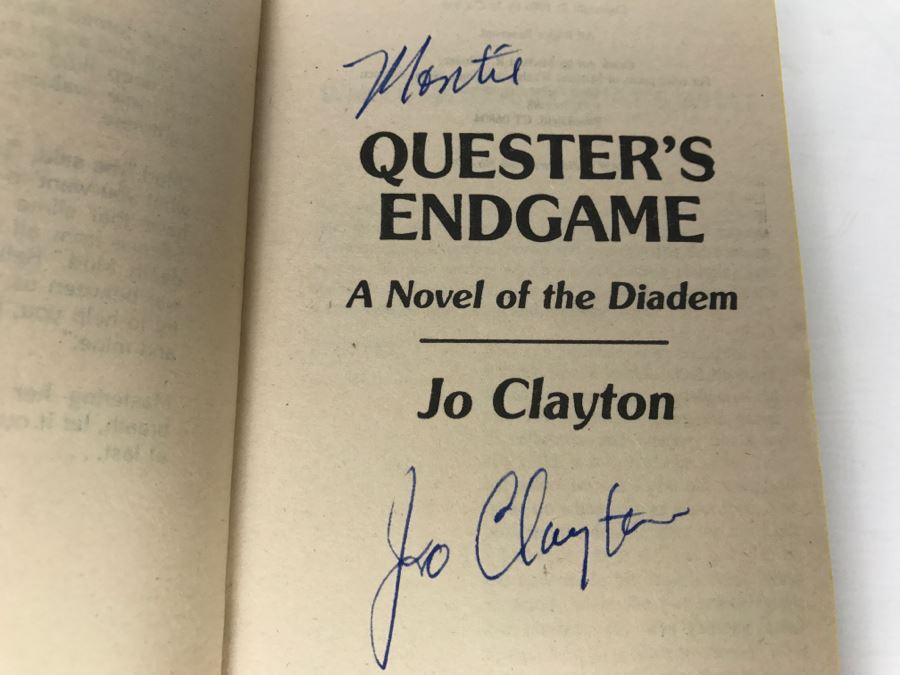 Signed Set Of (3) Paperback Books By Jo Clayton [Photo 21]