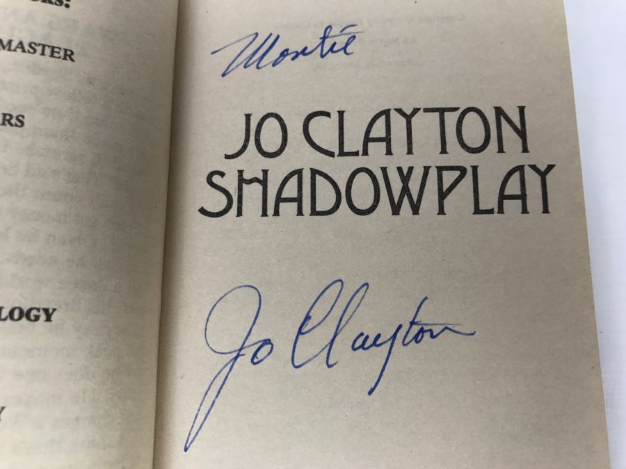 Signed Set Of (3) Paperback Books By Jo Clayton [Photo 13]