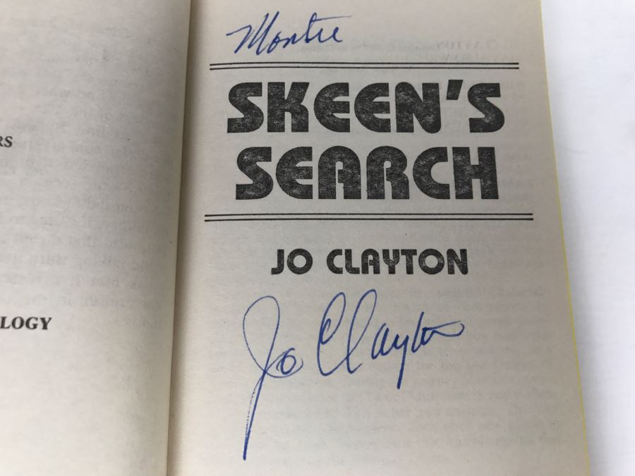 Signed Set Of (3) Paperback Books By Jo Clayton [Photo 7]