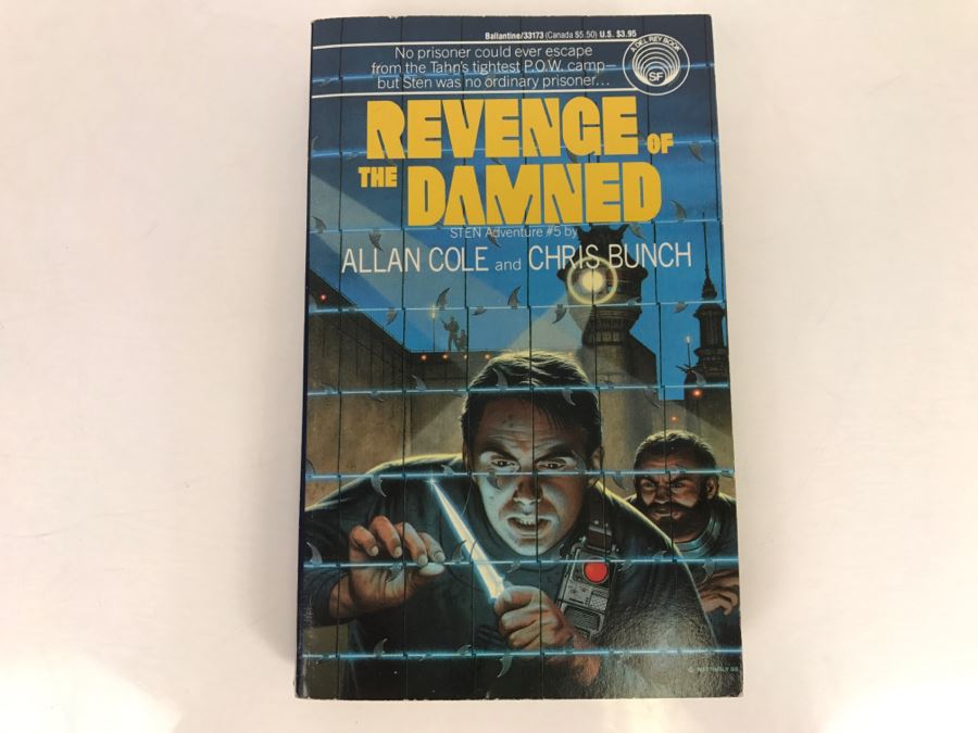 Signed Set Of (3) Paperback Books By Allan Cole And Chris Bunch [Photo 9]