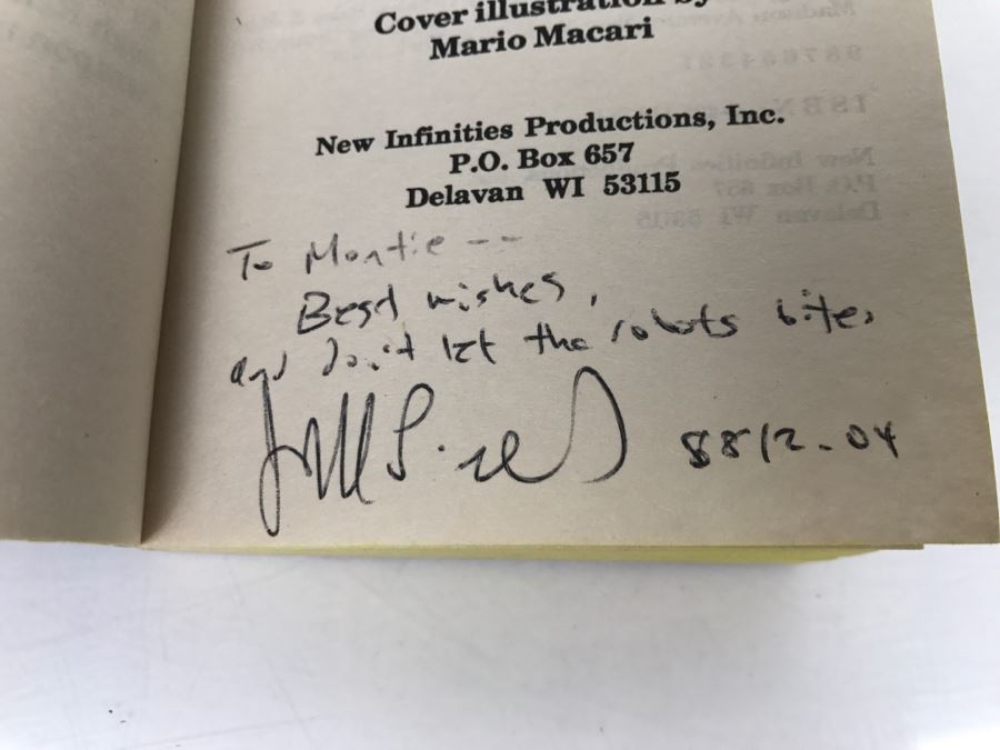 Signed Set Of (4) Paperback Books By Jefferson Swycaffer [Photo 7]