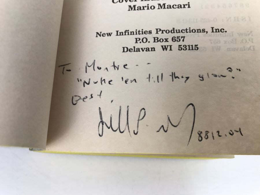 Signed Set Of (4) Paperback Books By Jefferson Swycaffer [Photo 13]