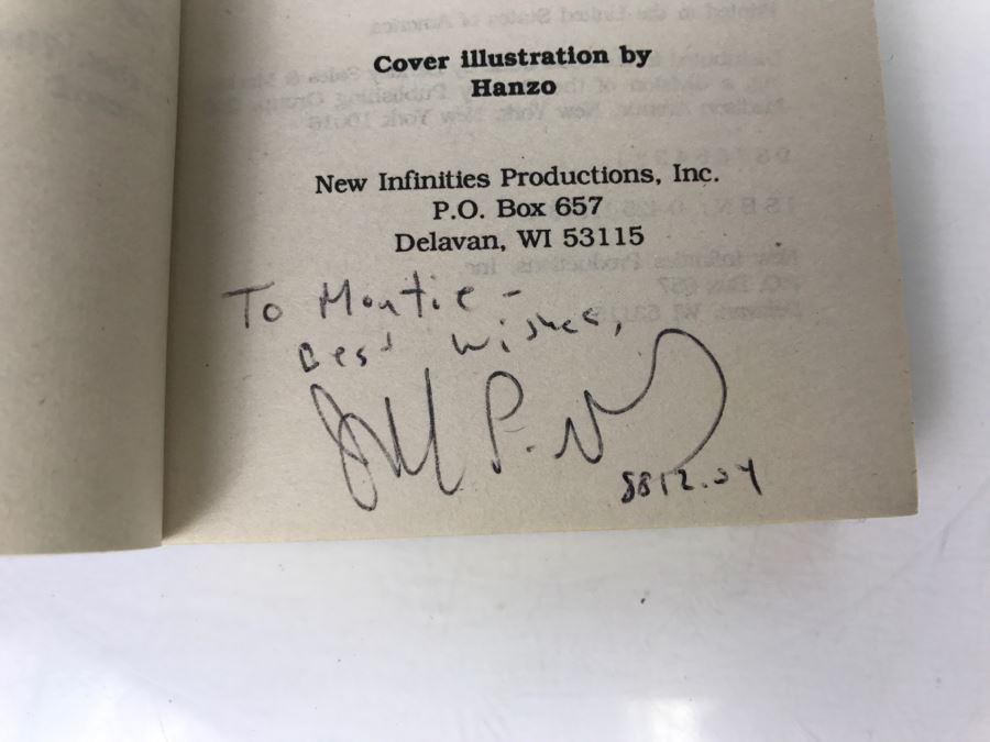 Signed Set Of (4) Paperback Books By Jefferson Swycaffer [Photo 19]