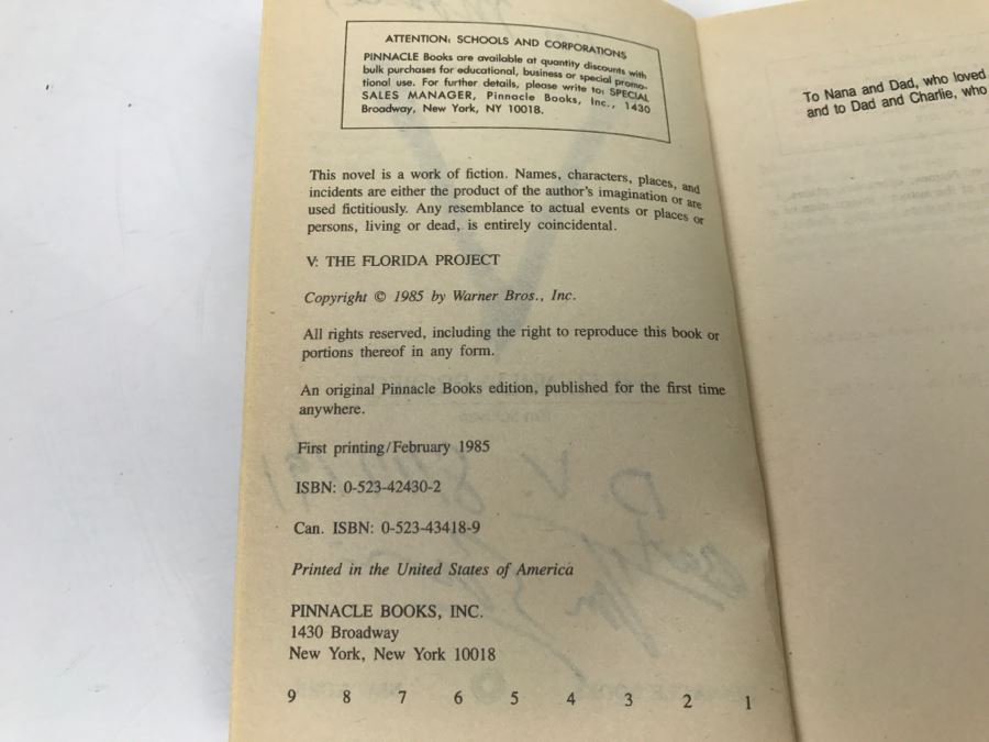 Signed Set Of (3) Paperback Books By Tim Sullivan [Photo 8]