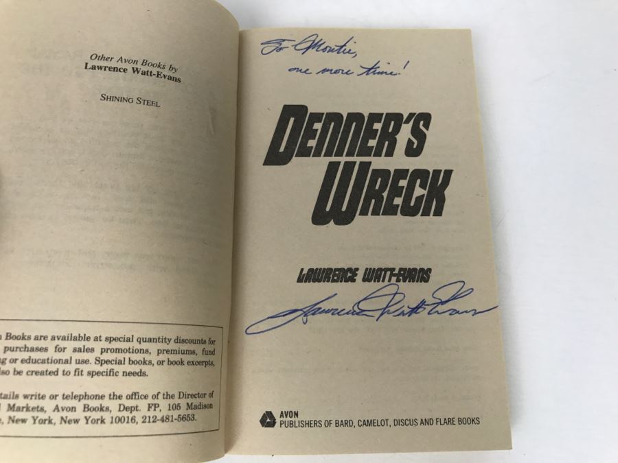 Signed Set Of (7) Paperback Books By Lawrence Watt-Evans [Photo 36]