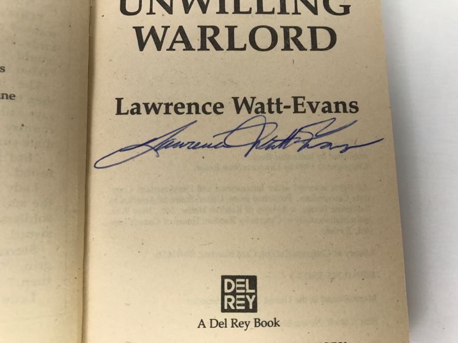 Signed Set Of (7) Paperback Books By Lawrence Watt-Evans [Photo 25]