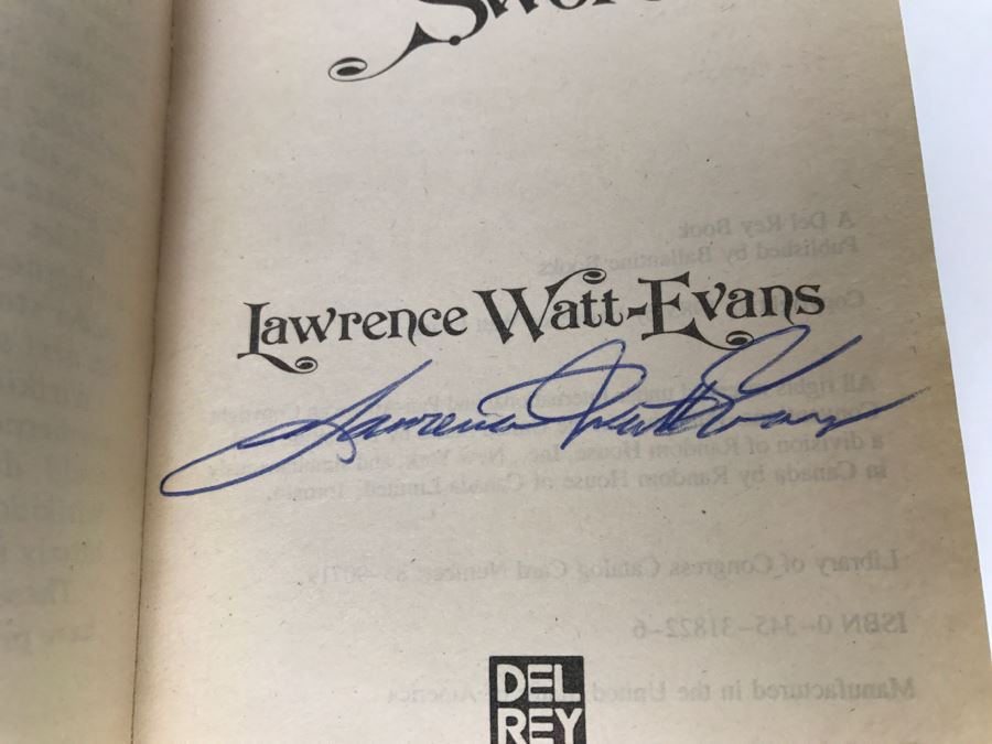 Signed Set Of (7) Paperback Books By Lawrence Watt-Evans [Photo 19]