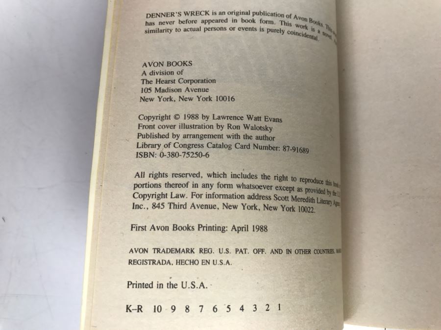 Signed Set Of (7) Paperback Books By Lawrence Watt-Evans [Photo 38]