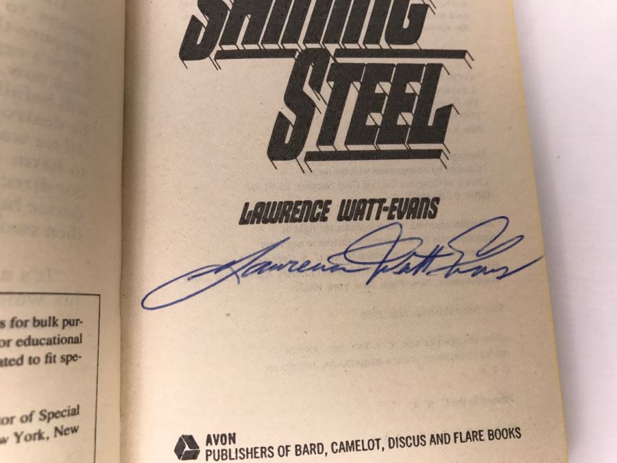 Signed Set Of (7) Paperback Books By Lawrence Watt-Evans [Photo 43]