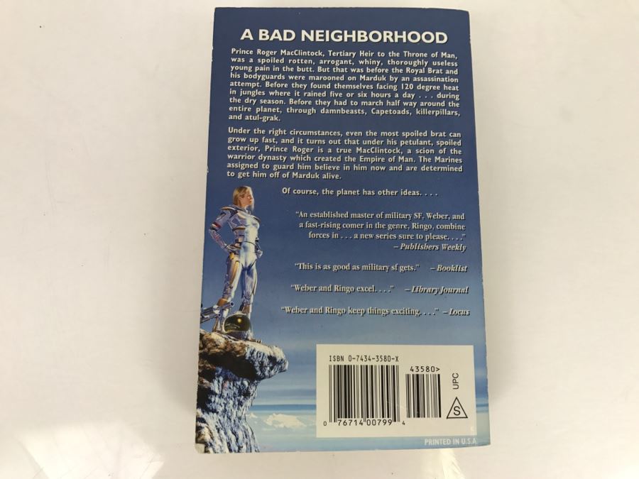 Signed Set Of (2) Paperback Books By John Ringo [Photo 5]