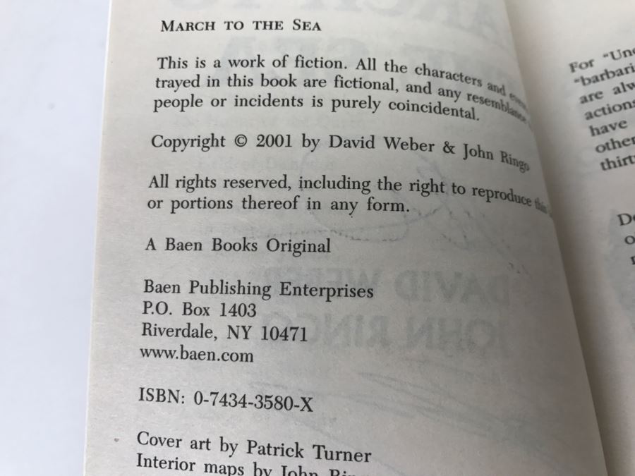 Signed Set Of (2) Paperback Books By John Ringo [Photo 8]