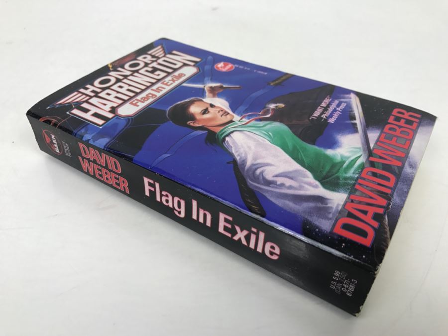 Signed Set Of (2) Paperback Books By David Weber [Photo 10]