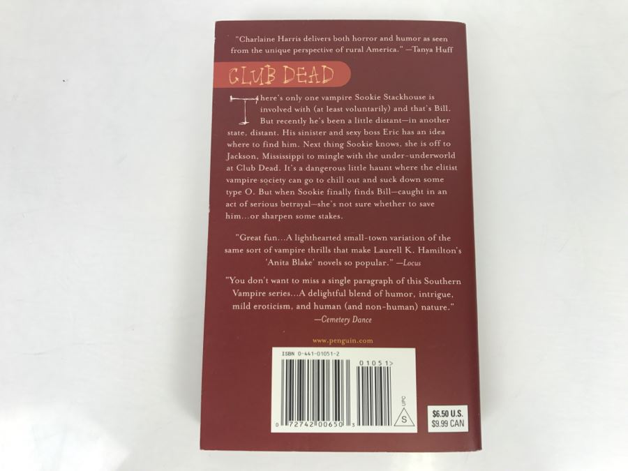 Signed Set Of (4) Paperback Books By Charlaine Harris [Photo 19]