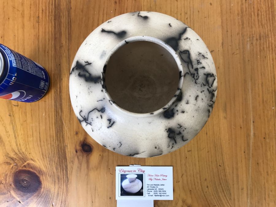 Signed Horse Hair Pottery By Rob Drexel 8'W x 5'H [Photo 11]