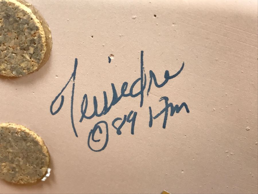 Vintage 1989 Signed Teissedre Designs Storyteller Hand Crafted And Hand Painted 4'W X 5'H X 4.5'D [Photo 17]