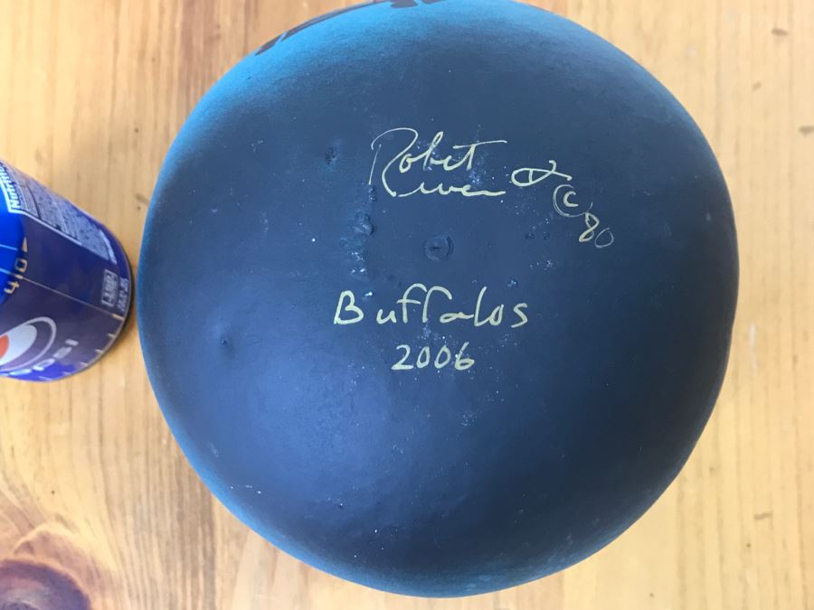 Robert Rivera Native American Apache Buffalo Gourd Art Figure 6'W X 7'H Vintage 2006 [Photo 18]