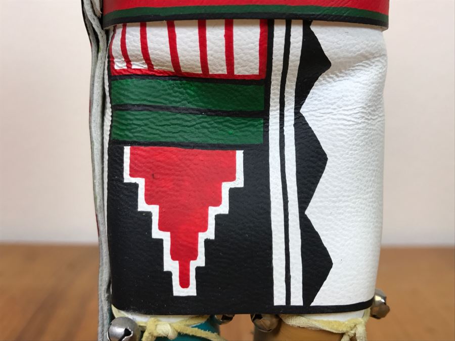 Signed Kachina Doll Sun Nolan Chee Vintage 1994 5.5'W X 12'H [Photo 17]