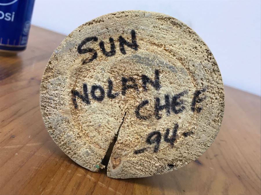 Signed Kachina Doll Sun Nolan Chee Vintage 1994 5.5'W X 12'H [Photo 22]