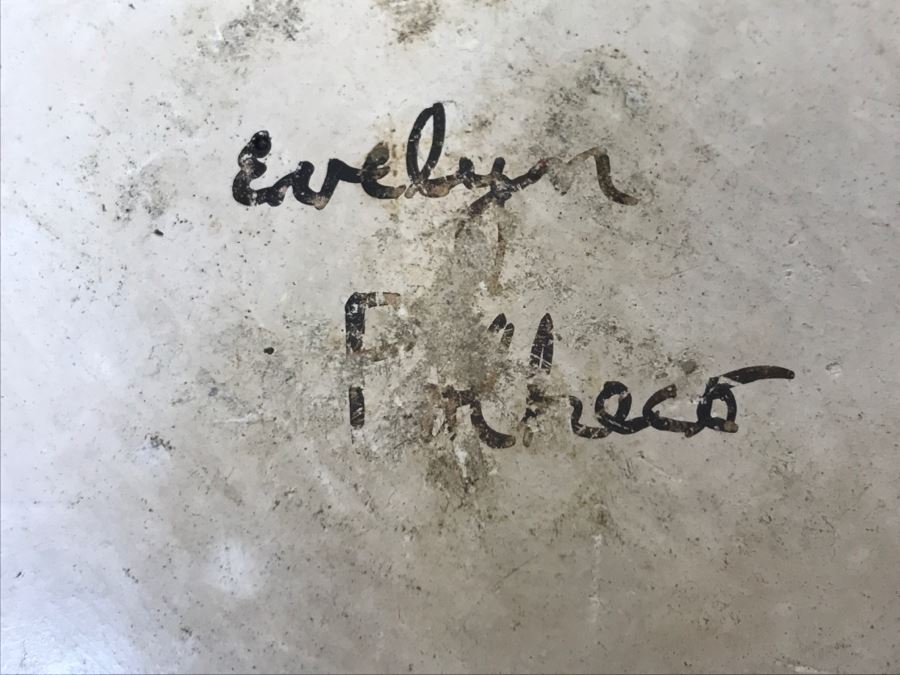 Signed Native American Pottery By Evelyn Poolheco Hopi-Tewa Potter 7'W x 4'H [Photo 15]