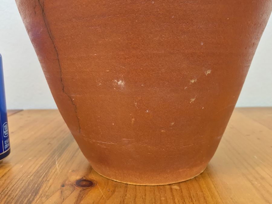 Signed Natalie Jetter Horse Hair Pottery Pot Vase Santa Fe, NM Retailed $145 10'W X 12.5'H [Photo 10]