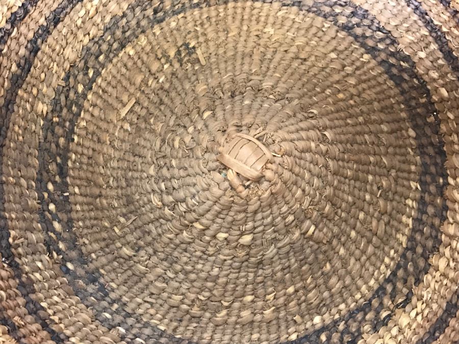 Vintage Native American Basket 8'W X 5.5'H [Photo 8]
