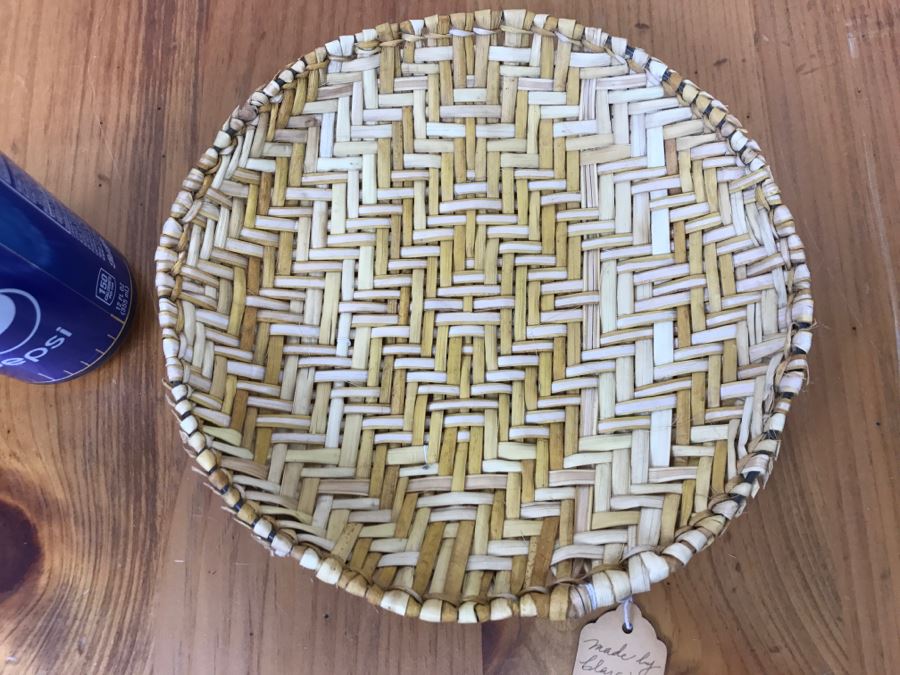 Vintage Hopi Sifter Basket 9'W X 2'H [Photo 9]