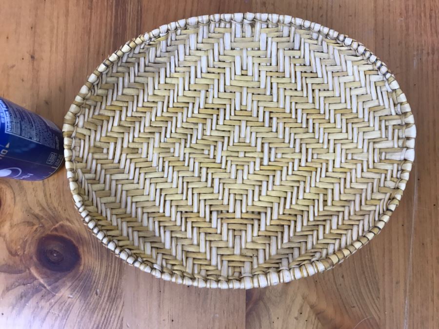 Vintage Hopi Sifter Basket 12.5'W X 10'D X 2'H [Photo 3]