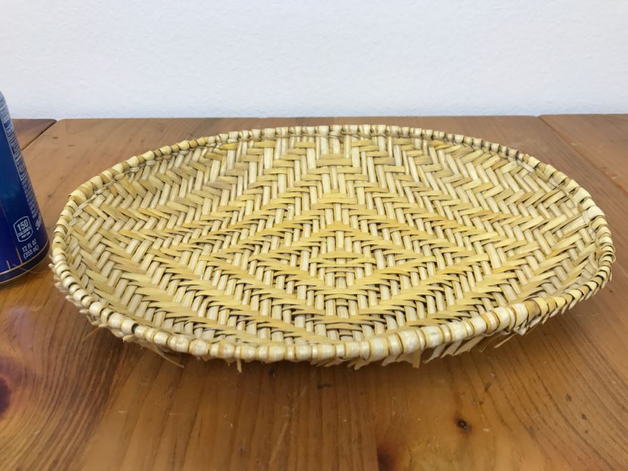 Vintage Hopi Sifter Basket 12.5'W X 10'D X 2'H [Photo 5]