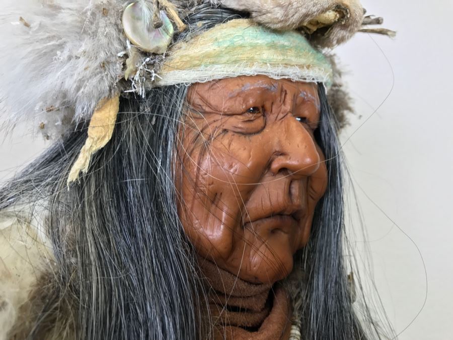 Impressive SHAMAN Sculpture By Michele Malpica AKA Misha 35'H X 18'W ...