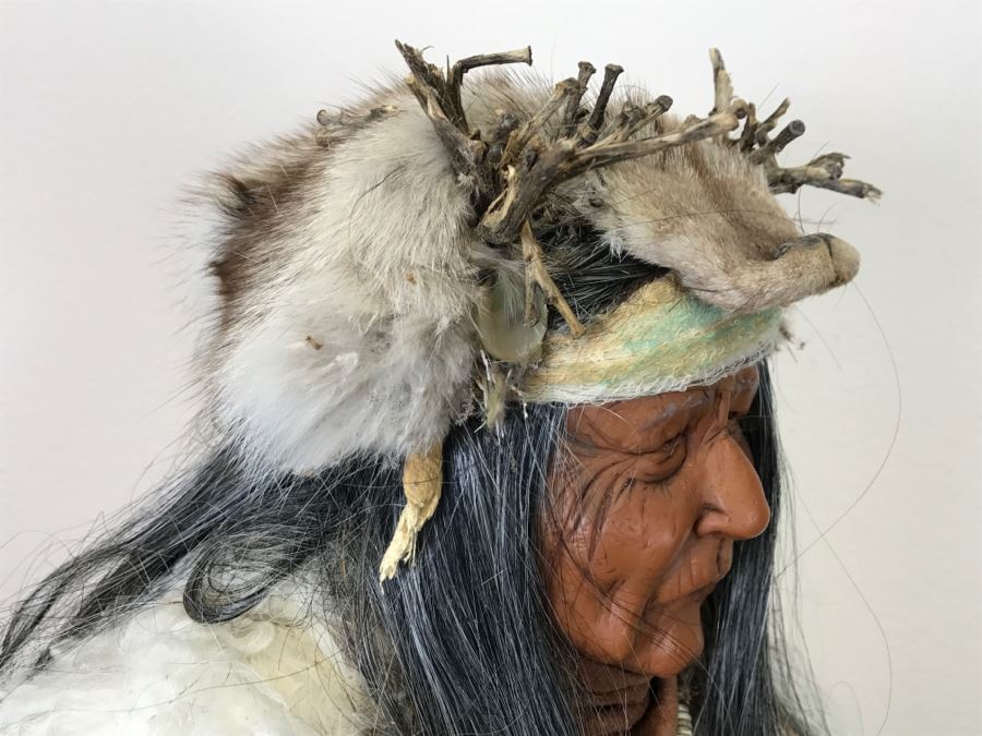 Impressive SHAMAN Sculpture By Michele Malpica AKA Misha 35'H X 18'W ...