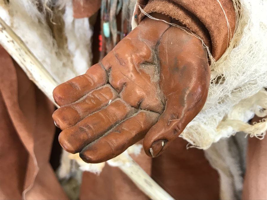 Impressive SHAMAN Sculpture By Michele Malpica AKA Misha 35'H X 18'W Retailed For $2,200 [Photo 46]