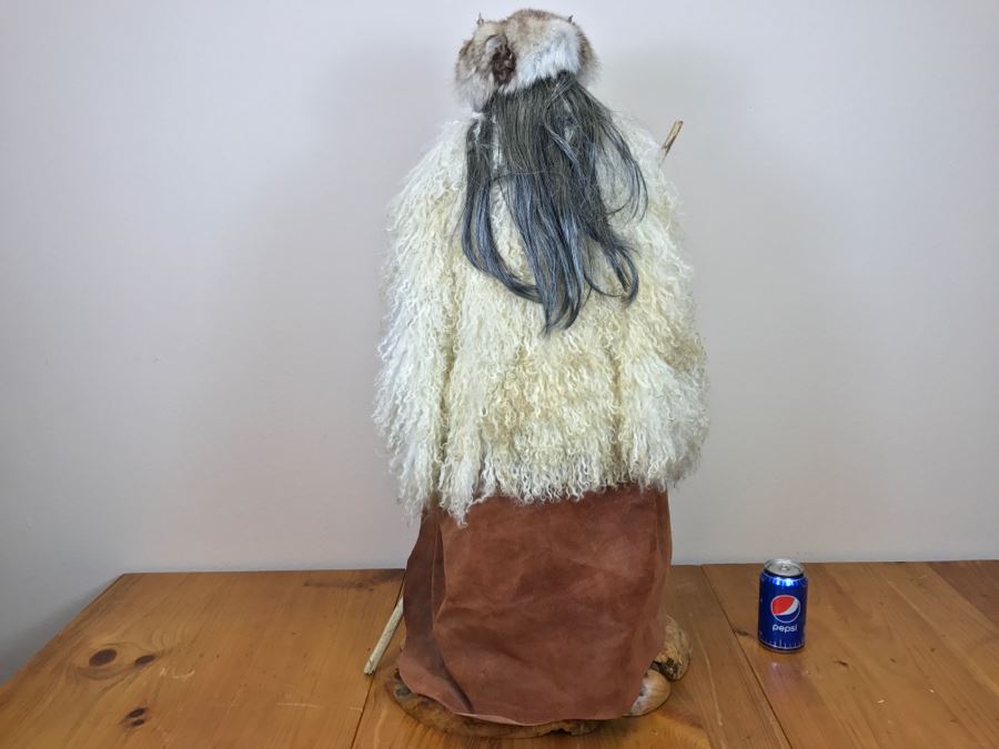 Impressive SHAMAN Sculpture By Michele Malpica AKA Misha 35'H X 18'W Retailed For $2,200 [Photo 36]