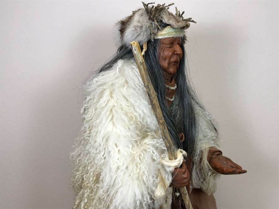 Impressive SHAMAN Sculpture By Michele Malpica AKA Misha 35'H X 18'W ...