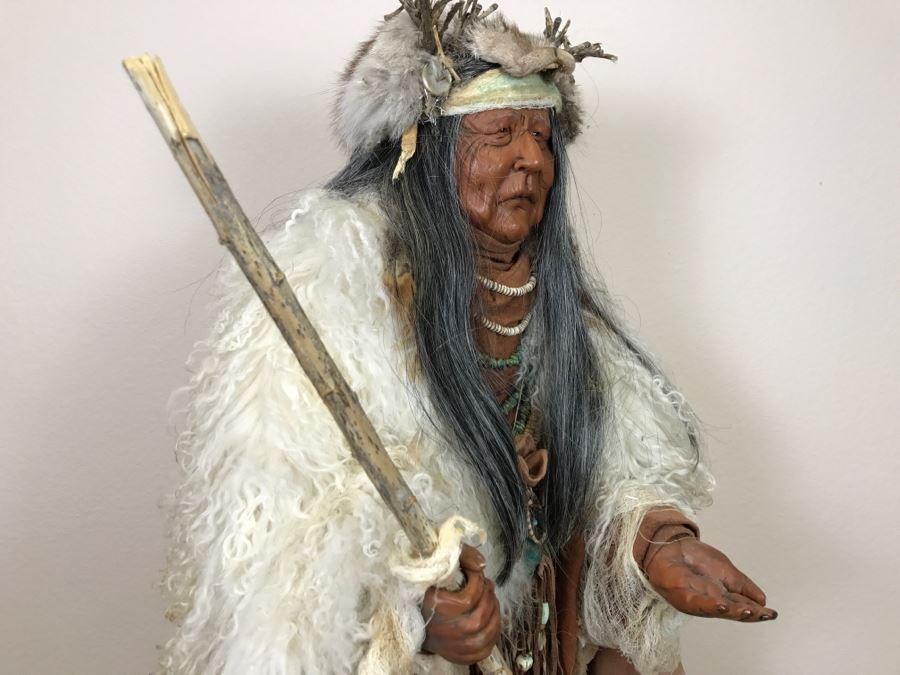 Impressive SHAMAN Sculpture By Michele Malpica AKA Misha 35'H X 18'W ...