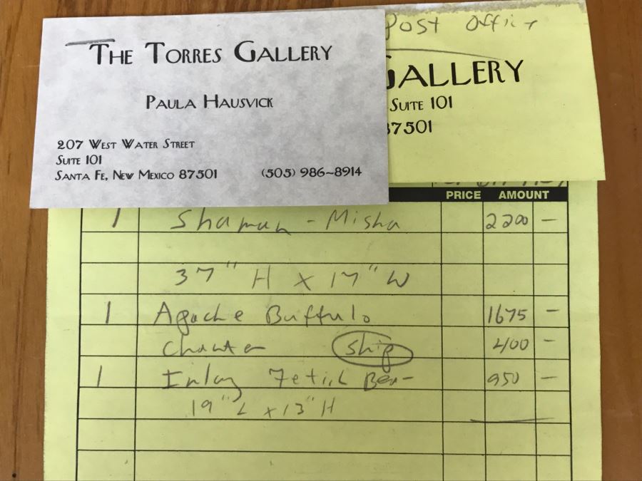 Impressive SHAMAN Sculpture By Michele Malpica AKA Misha 35'H X 18'W Retailed For $2,200 [Photo 48]