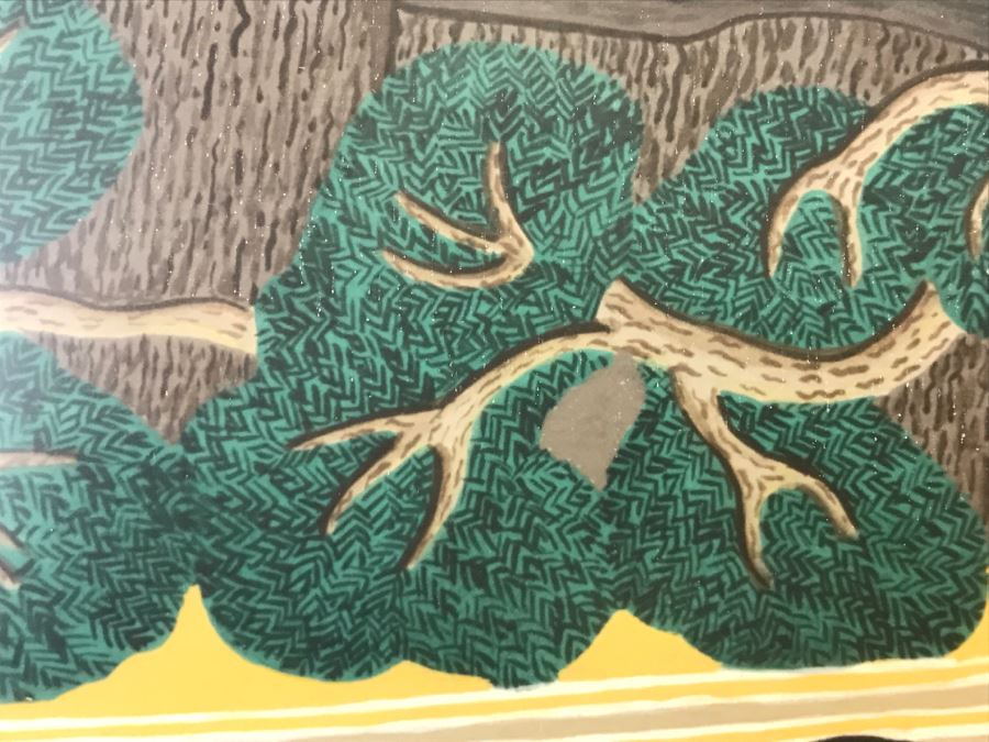 Important Pablita Velarde ORIGINAL Painting Santa Clara Pueblo, New Mexico (1918-2006) 28' X 33' Estimate $3,000-$5,000 [Photo 19]